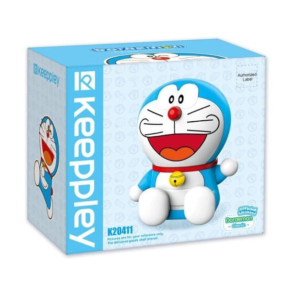 Đồ chơi lắp ráp Keeppley Doraemon Character Classic K20411 mèo máy dễ thương đẹp mắt chất lượng tốt nhựa ABS an toàn chính hãng giá rẻ trang trí không gian sống phòng khách phòng ngủ