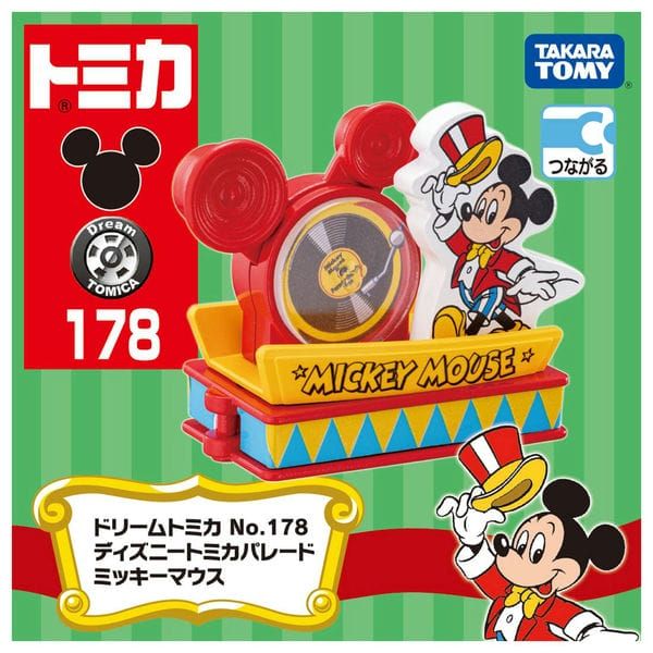  Dream Tomica No. 178 Disney Tomica Parade Mickey Mouse 