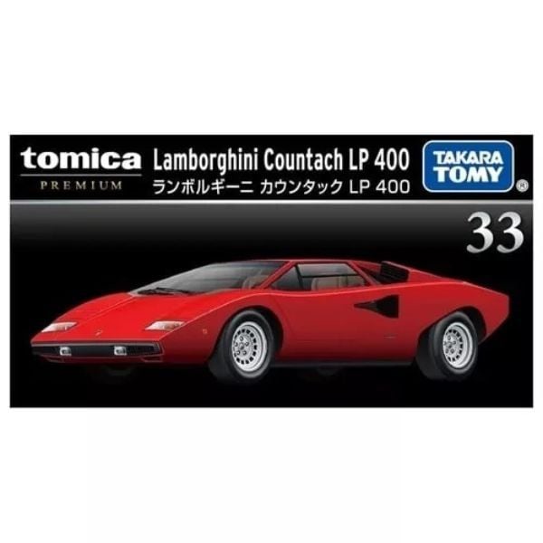 Mô hình Tomica Premium 33 Lamborghini Countach LP 400 dành tặng các bạn nhỏ