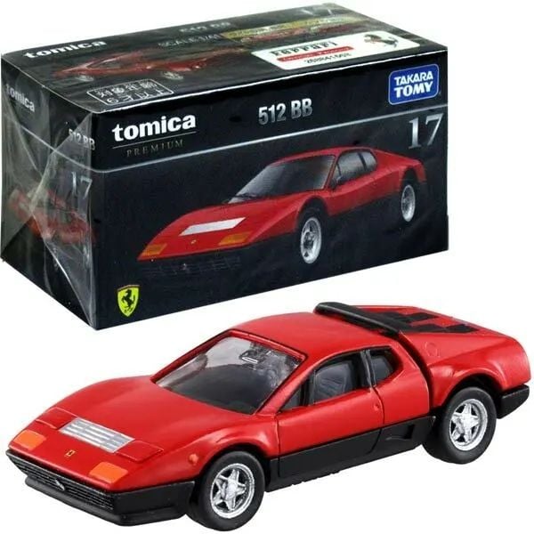  Tomica PRM No. 17 Ferrari 512 BB 