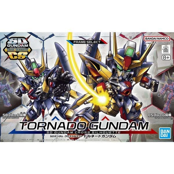 Tornado Gundam SD Gundam Cross Silhouette Mô hình Gunpla chính hãng Bandai
