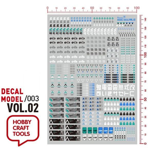  Decal nước dán mô hình Hobby Mio VOL2 