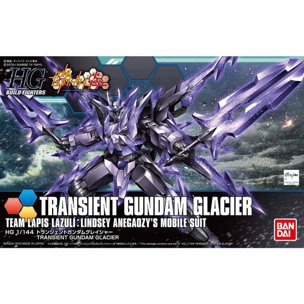  Transient Gundam Glacier - HGBF - 1/144 - Mô hình Gunpla chính hãng Bandai 