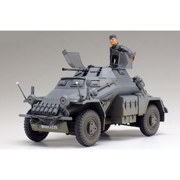Mô hình quân sự xe tăng Sd.Kfz.222 wPhoto Etched Parts 1 35 Tamiya 35270 chính hãng Nhật Bản chất lượng tốt độ chi tiết cao