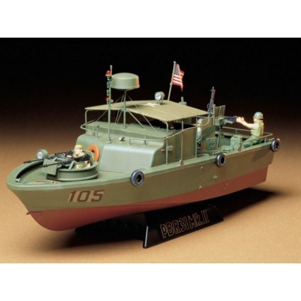 Mô hình quân sự tàu tuần tra US Navy PBR 31 Mk.II Pibber 135 - Tamiya 35150 chính hãng Nhật Bản chất lượng tốt độ chi tiết cao