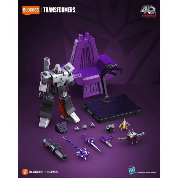  Blokees Figures Transformers Action Edition 02 - G1 Megatron 20cm Luminous Eyes 