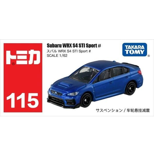  Tomica No. 115 Subaru WRX S4 STI Sport # 