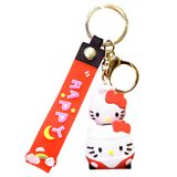  Móc khóa figure nhân vật Sanrio lái xe 