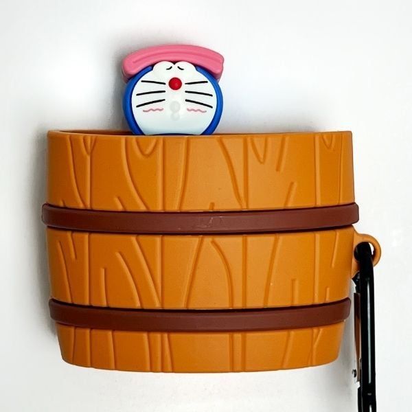  Túi Silicon bảo vệ AirPods Pro hình bồn tắm Doraemon Relax 