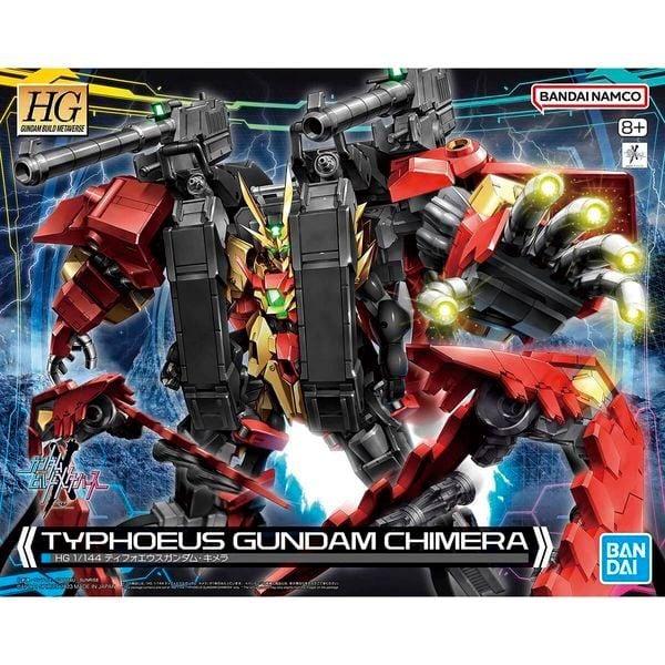 mô hình Typhoeus Gundam Chimera HG 1/144 Gundam Build Metaverse chính hãng