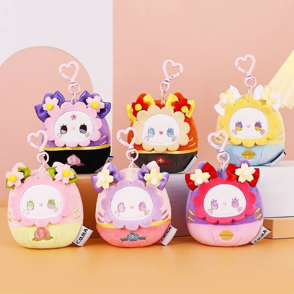 Khui Hộp Mù Lucky Emma Móc Khóa Thú Bông Hương Rừng Bí Ẩn Blind Box nhận đồ chơi siêu đáng yêu dễ thương
