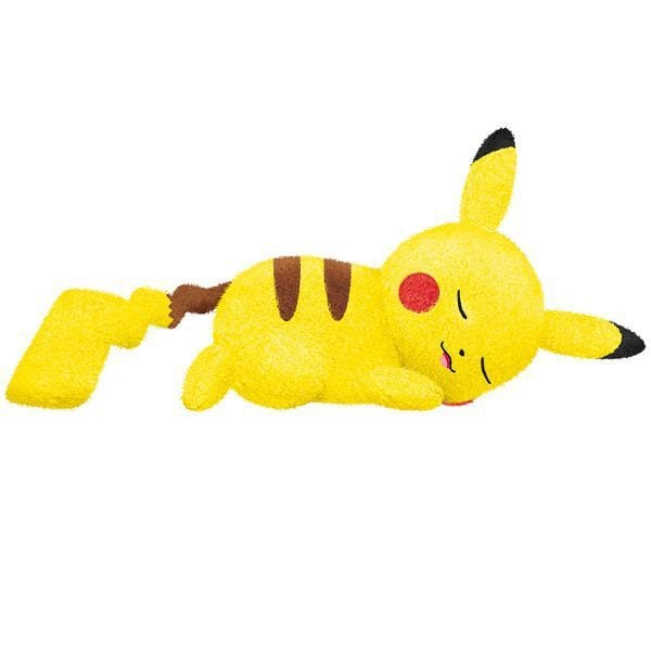 Thú bông Pokemon Pikachu Sleeping Big Plush - Đồ chơi Pokemon chính hãng