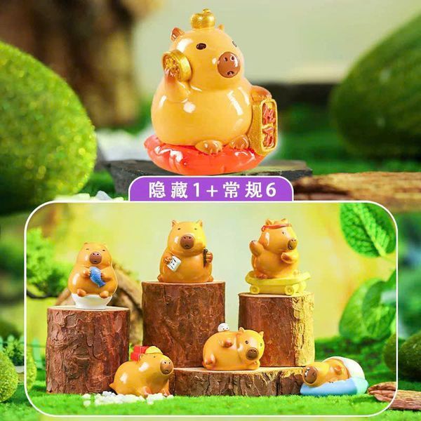  Hộp Mù Capybara Nô Lệ Tư Bản Blind Box 