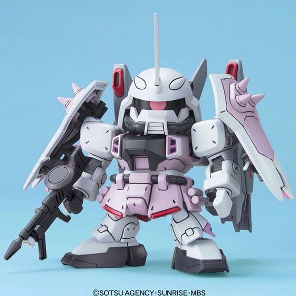  Blaze Zaku Phantom Rey Za Burrel Custom - SD BB - Mô hình Gundam chính hãng Bandai 