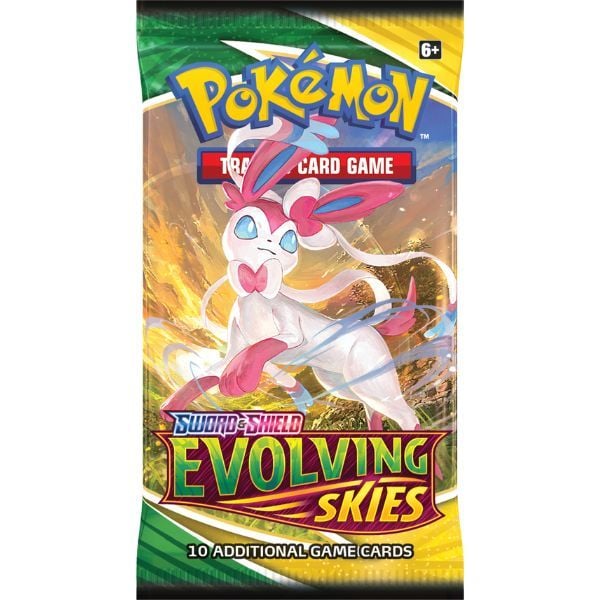  PP31 - Thẻ bài Pokemon TCG Sword & Shield Evolving Skies Booster Pack 