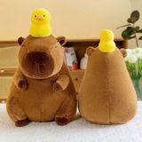  Gấu bông chuột lang nước Capybara Gà con 28cm 
