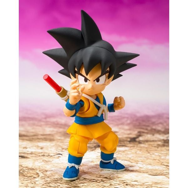 Mô hình S.H.Figuarts Son Goku Mini DAIMA với thiết kế chân thực chi tiết sắc nét và màu sơn nổi bật