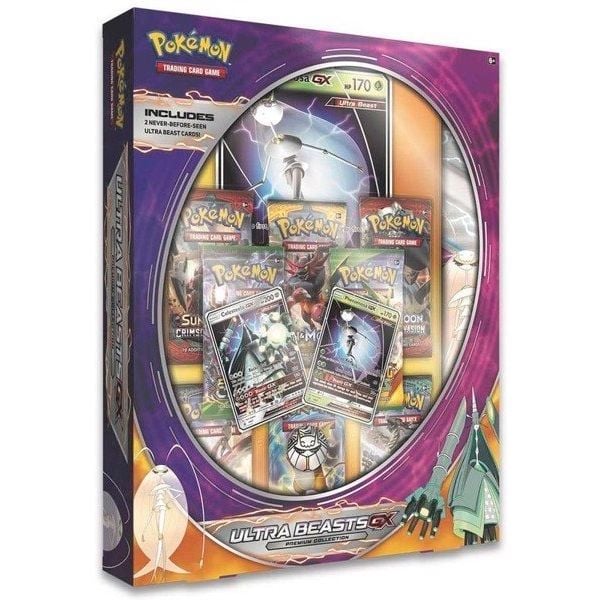 PB74 - Ultra Beasts Premium Collection - Pheromosa-GX & Celesteela-GX (Pokémon TCG)