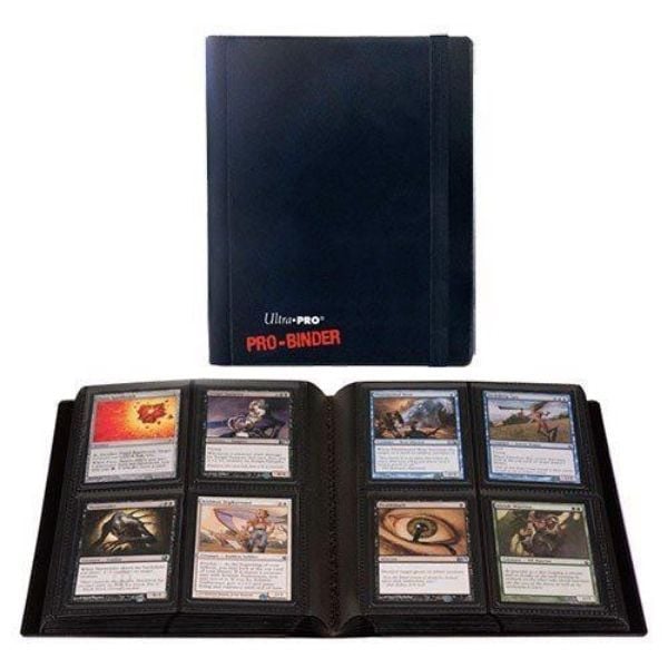 ULTRA PRO 4-POCKET PRO-BINDER (BLACK)