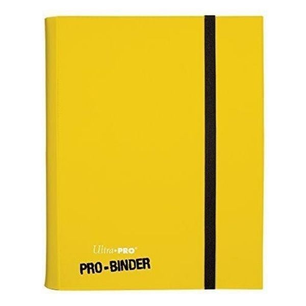 ULTRA PRO 9-POCKET PRO-BINDER (YELLOW)