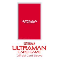 Ultraman Card Game Official Card Sleeves Red