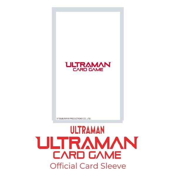 Ultraman Card Game Official Card Sleeves White chính hãng
