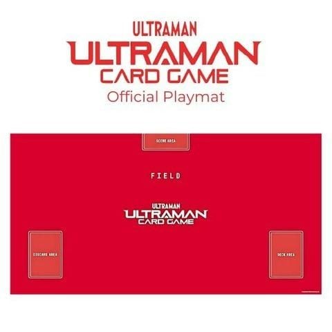 Ultraman Card Game Official Playmat Red