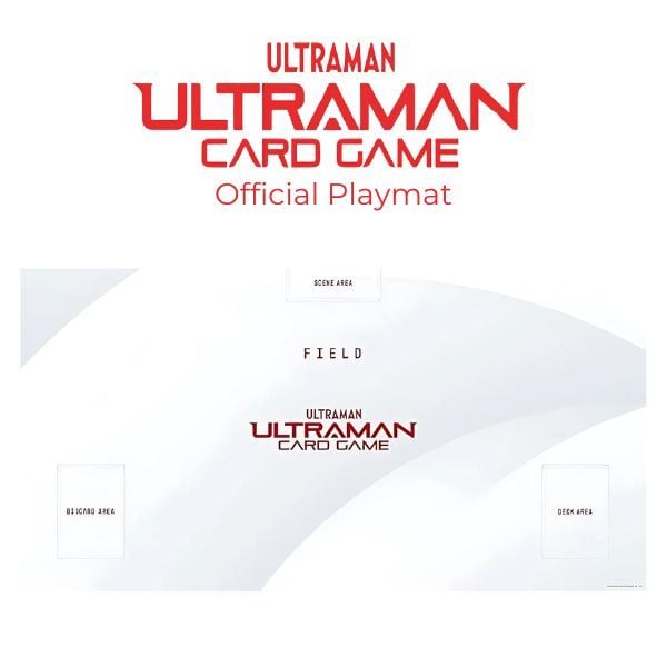  Ultraman Card Game Official Playmat White 