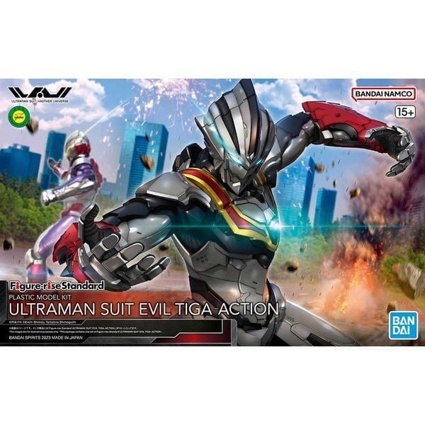  Ultraman Suit Evil Tiga Action - Figure-rise Standard 