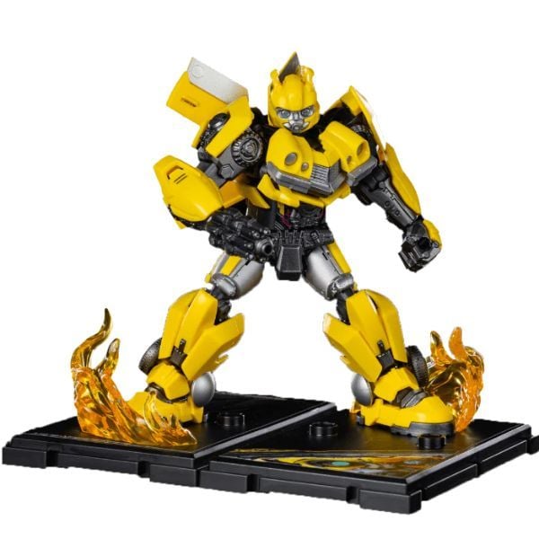  Transformers Model Kit Classic Class 02 Bumblebee Luminous Eyes - Blokees 71142 