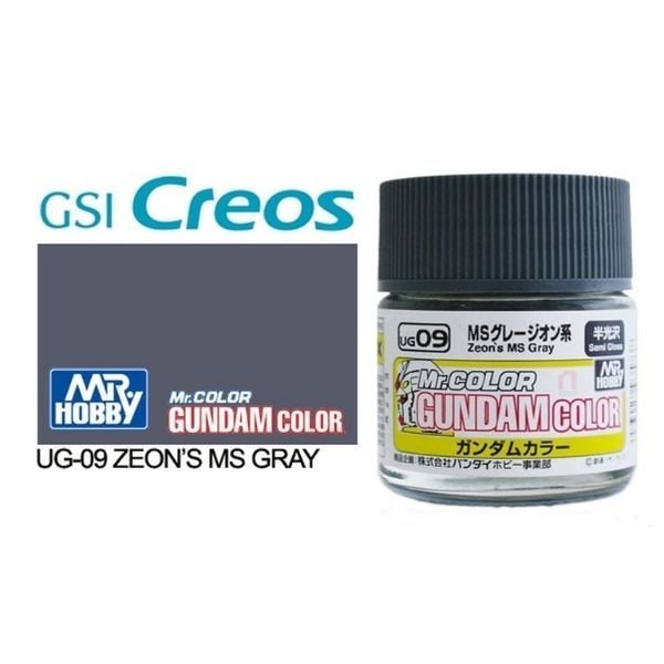 Shop Gundam HCM Sơn mô hình Mr.COLOR Gundam Color UG09 - ZEON's MS Gray