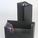  Hộp Đựng Bài TCG Da PU Loại Dài cho Pokemon, One Piece, Card Bo Góc 