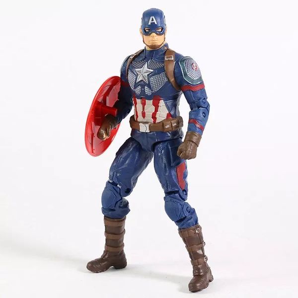  Mô hình đồ chơi siêu anh hùng Captain America Đội Trưởng Mỹ 