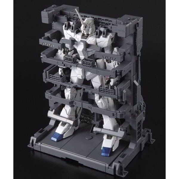 MUA Unicorn Gundam HD Color + MS Cage (MG - 1/100)