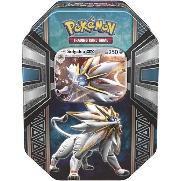 PT24 - SOLGALEO-GX LEGENDS OF ALOLA TIN (POKÉMON TRADING CARD GAME)