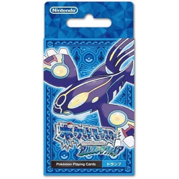  POKÉMON ALPHA SAPPHIRE PLAYING CARDS 