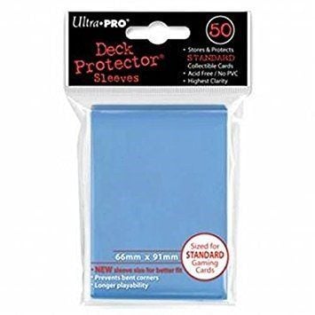 DECK PROTECTOR SLEEVES STANDARD (LIGHT BLUE)