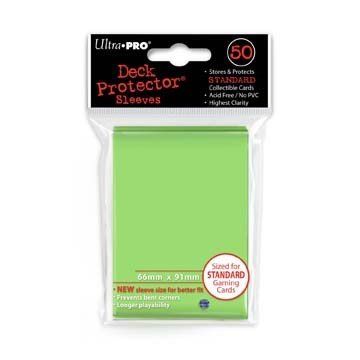  DECK PROTECTOR SLEEVES STANDARD (LIME GREEN) 