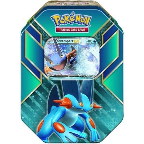 PT09 - SWAMPERT-EX HOENN POWER TIN (POKÉMON TRADING CARD GAME)