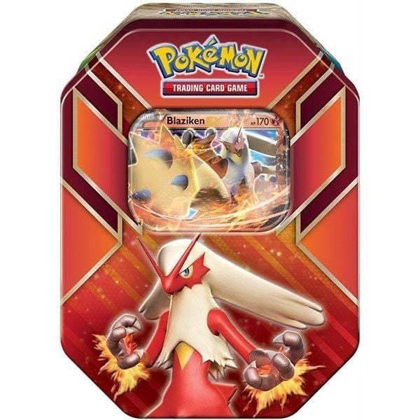 PT08 - BLAZIKEN-EX HOENN POWER TIN (POKÉMON TRADING CARD GAME)
