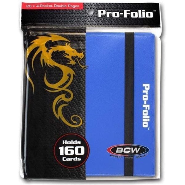 PRO-FOLIO 4-POCKET (BLUE)