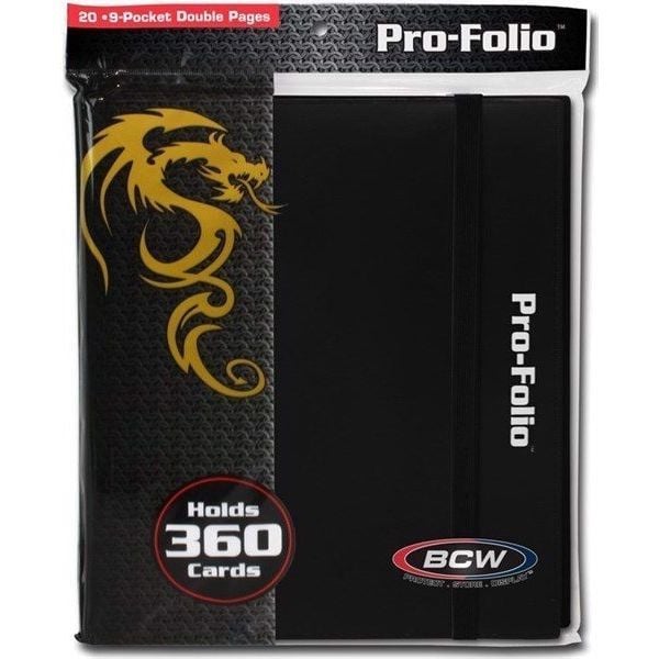 PRO-FOLIO 9-POCKET (BLACK)