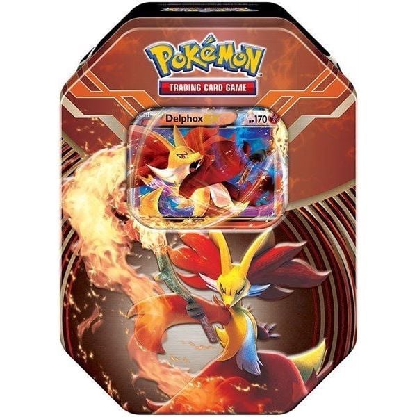 PT05 - DELPHOX-EX KALOS POWER TIN (POKÉMON TRADING CARD GAME)