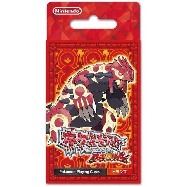  POKÉMON OMEGA RUBY PLAYING CARDS 