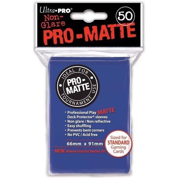 DECK PROTECTOR SLEEVES STANDARD (BLUE)