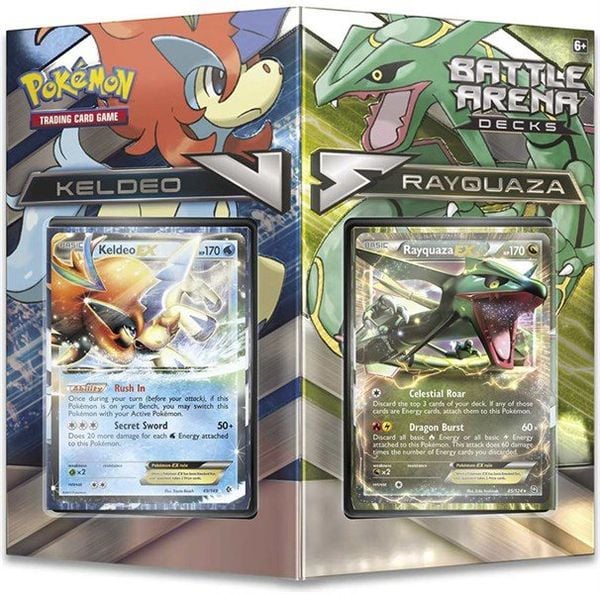 PD27 - RAYQUAZA VS. KELDEO BATTLE ARENA DECKS (POKÉMON TRADING CARD GAME)