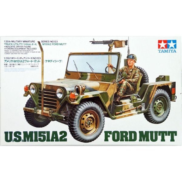 US M151A2 Ford Mutt 1/35 Mô hình Tamiya 35123 chính hãng