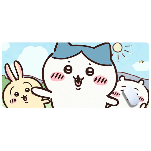  Lót Chuột Gaming Chiikawa Something Small and Cute Khổ Lớn 