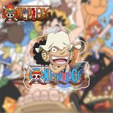  Móc khóa acrylic One Piece chibi logo 