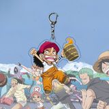  Móc khóa mica One Piece chibi 